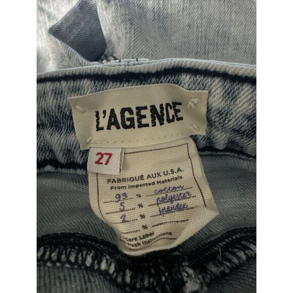 L’agence High Line High‎ Rise Skinny Jeans in Calypso Distressed Women’s 27 - Picture 5 of 6